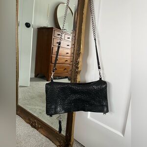 Stella Dot Lamb leather crossbody purse